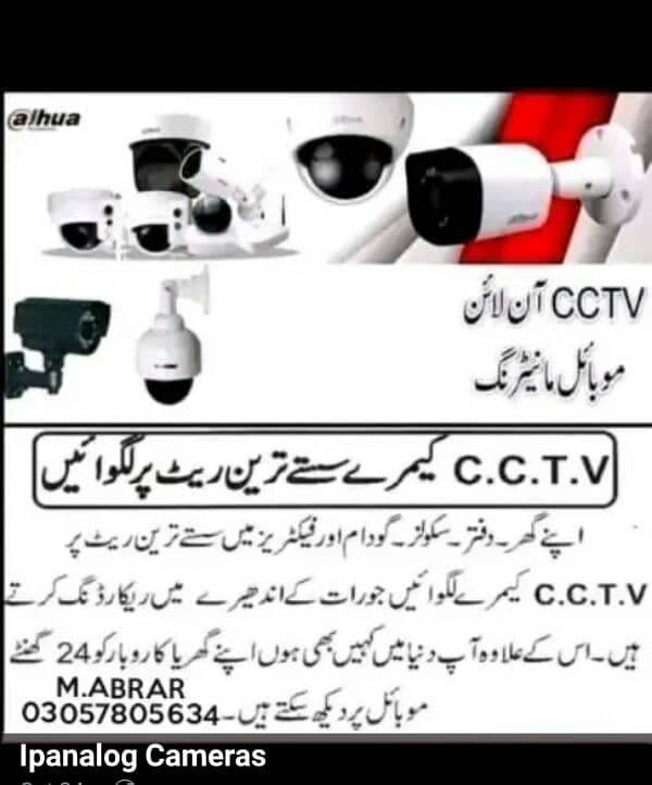 cctv working :0305-7805634 0