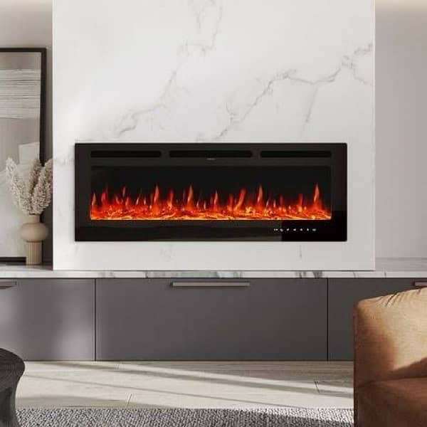 Electric and gas fireplace s 1