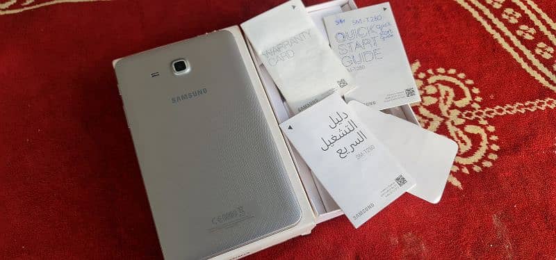 Samsung tab A6 for sal full box no fult 2gb ram 16gb room 4