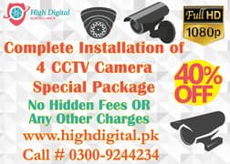 Affordable CCTV IP Camera Installation Services!