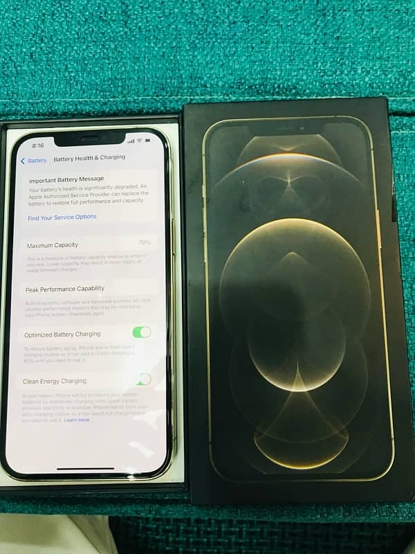 iPhone 12 Pro Max 256 gb PTA Approved 2