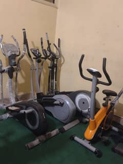 Auto Treadmill / Elliptical Cycle / Running Machine/ Spin bike/ gym eq