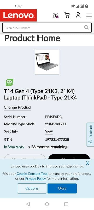 Thinkpad T14 Gen4 6