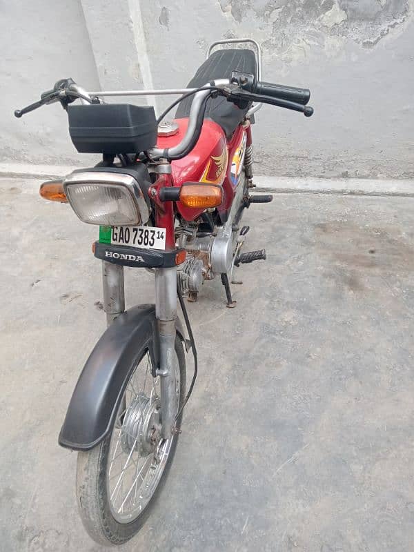 Pak Hero 70 model 2014 bike in good condition 9