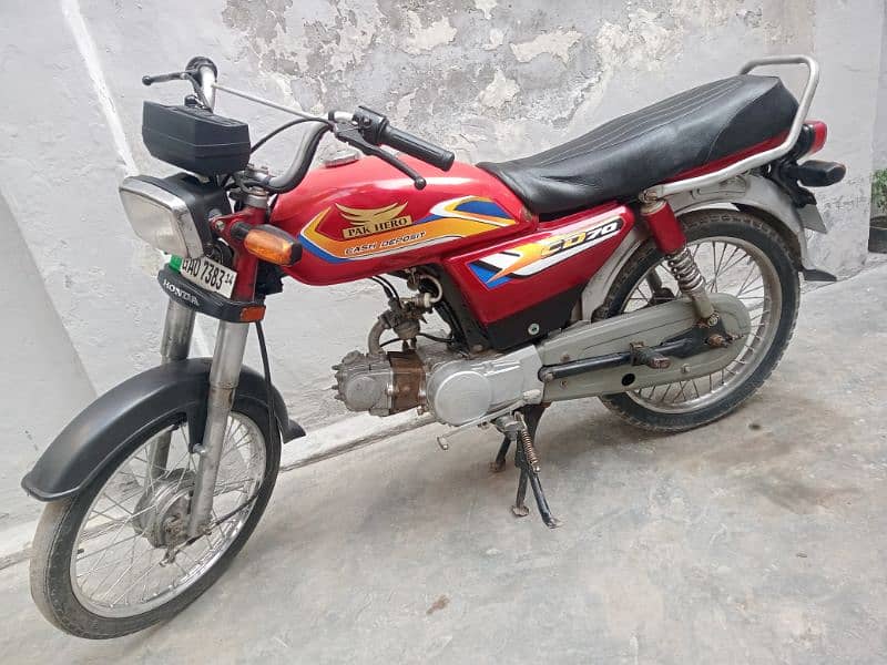 Pak Hero 70 model 2014 bike in good condition 13