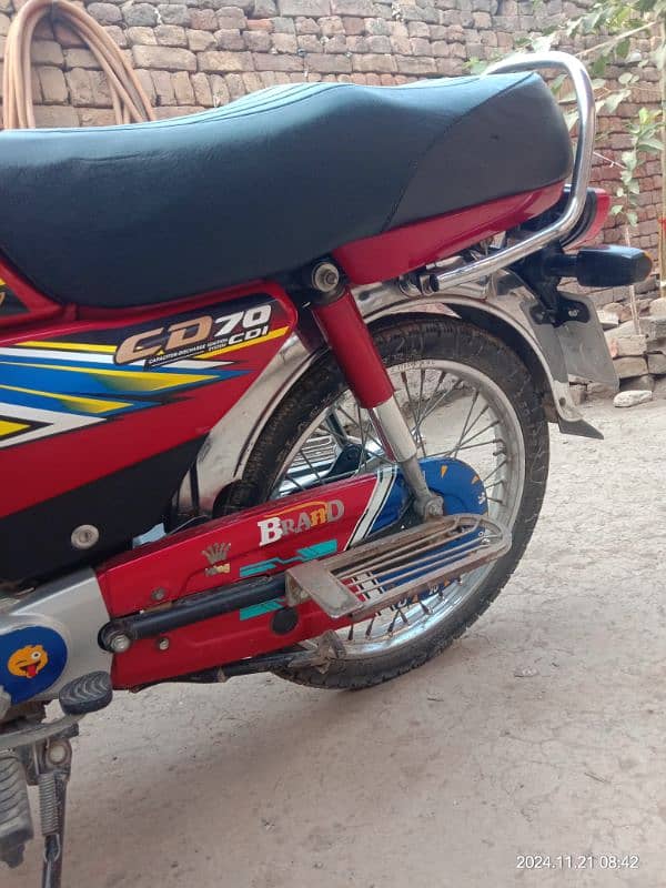 Honda CD 70 Model 2021 Final Price Fixed 5