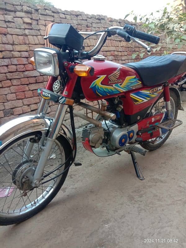 Honda CD 70 Model 2021 Final Price Fixed 7