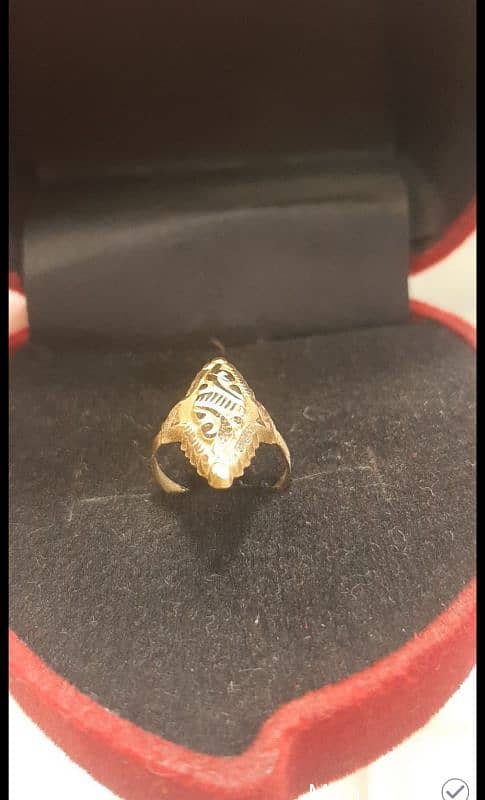 gold baby ring + surprise gift 3