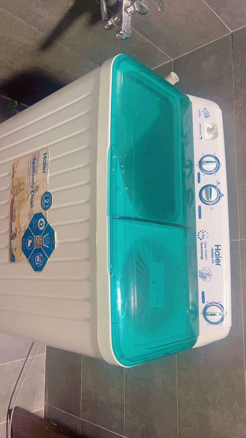 WASHING MACHINE HAIER BRAND  CONDITION 10/10 1