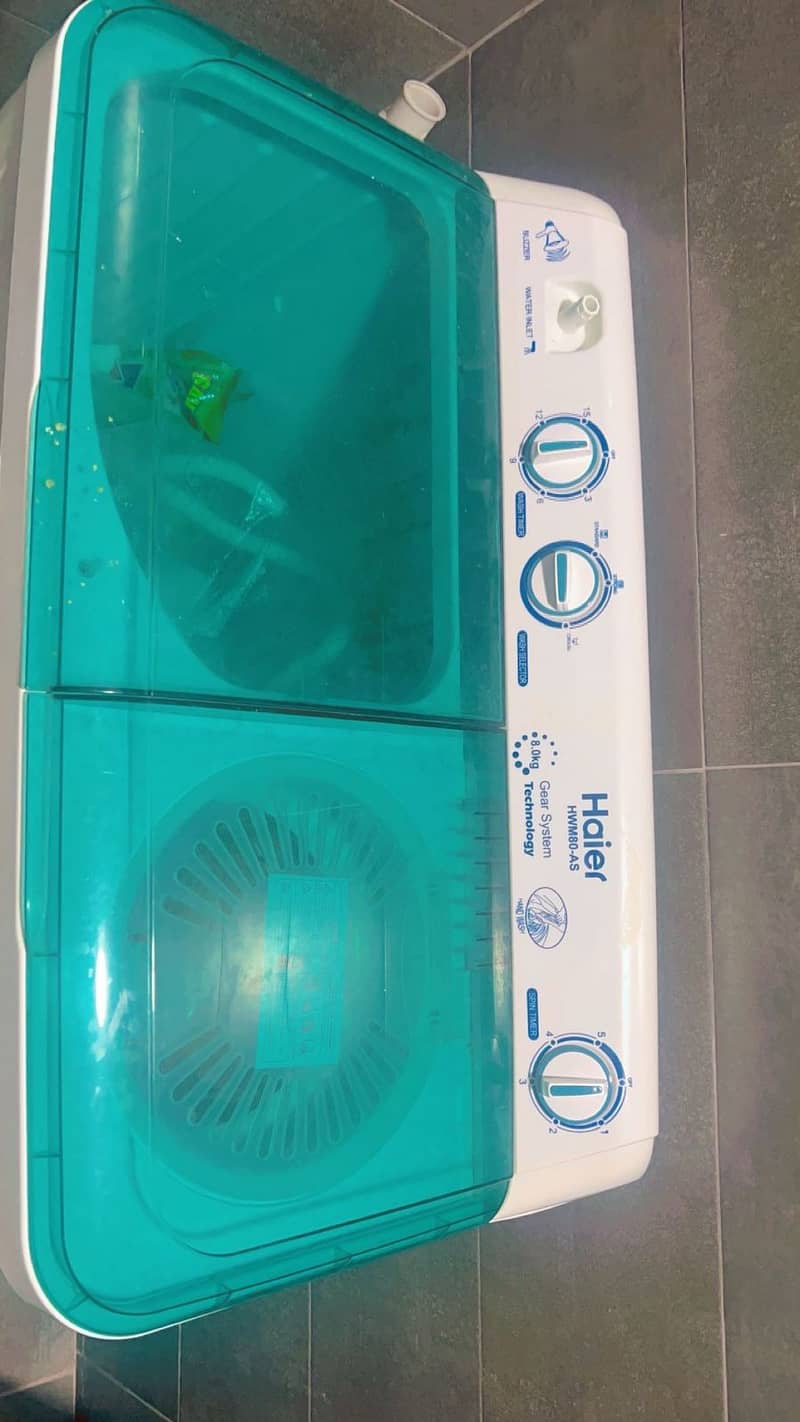 WASHING MACHINE HAIER BRAND  CONDITION 10/10 7