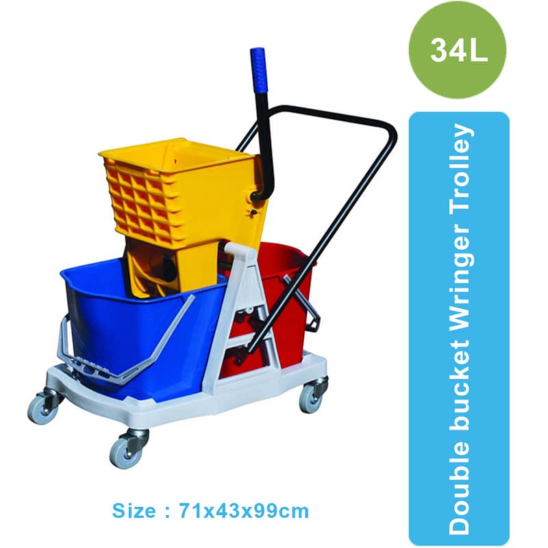 Cleaning or Service Trolly , Mop Buckets ,Double Mop Buckets, Spin Mop 3