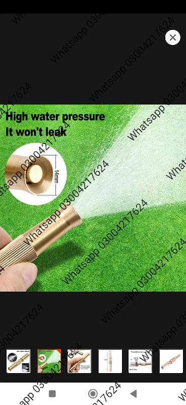 Pressure Water Nozzle metal Adjustable Hydro jet for car BIKE wash 0