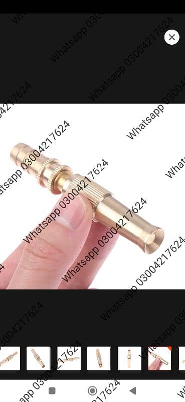 Pressure Water Nozzle metal Adjustable Hydro jet for car BIKE wash 3