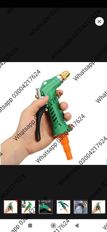 Pressure Water Nozzle metal Adjustable Hydro jet for car BIKE wash 4