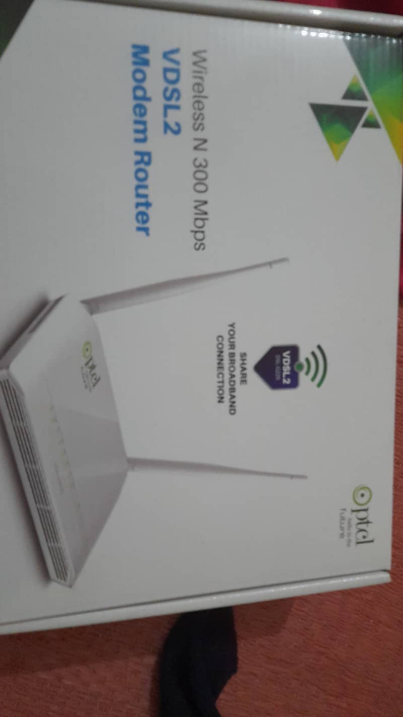 PTCL ROUTER 4,500 \ IPTV PTCL 8,000 3