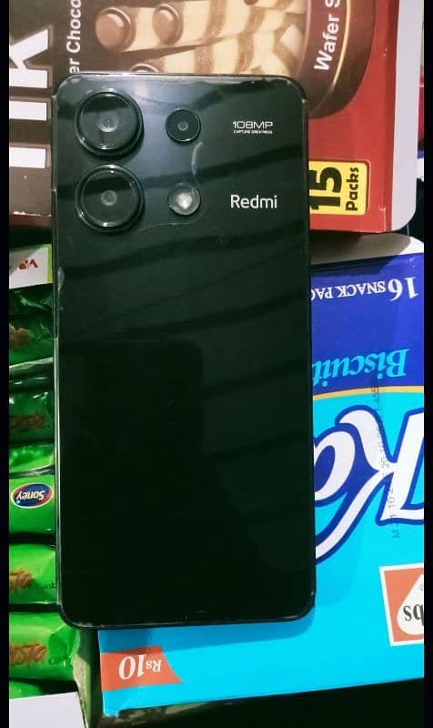 Xiaomi Redmi note 13 black for exchange or sale 0