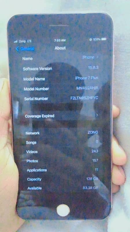 I phone 7 plus pta proved 5