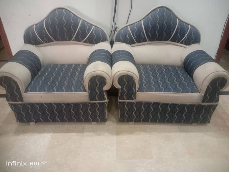 5 Seater used sofa set for sale 1