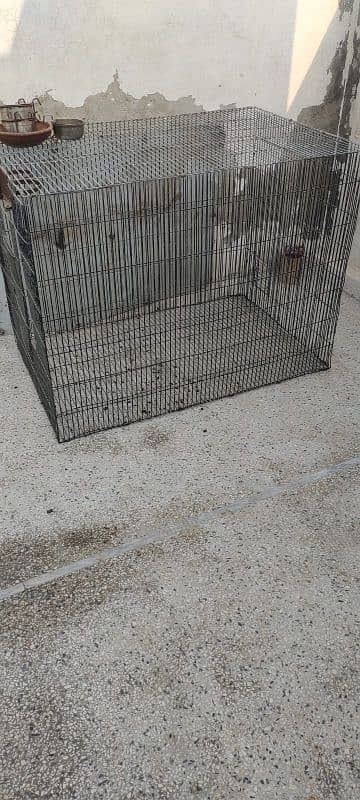 cage for sale 4 fut lambai 2.5 choray rabta num 03267460091 2