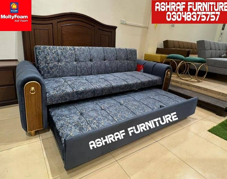 Sofa cum bed/Double cumbed/Sofa/LShape/Combed/Dewan/Double bed/Bed set 15