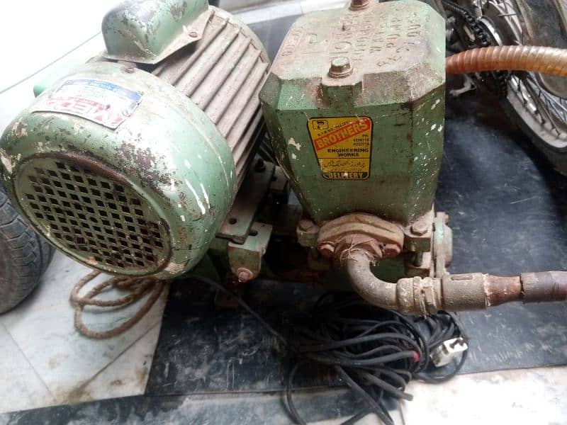 Meco 1 HP donkey pump copper wiring 2