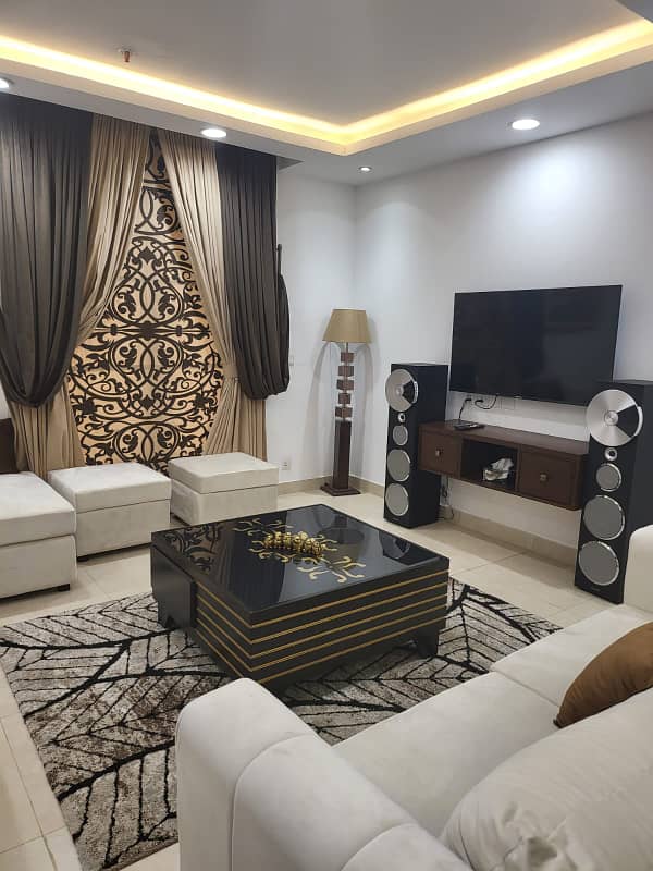 Fully Luxury Furnished 2 Bedroom with maid room For Sale Gold Crest Mall And Residency DHA Phase 4 11