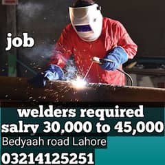welders required