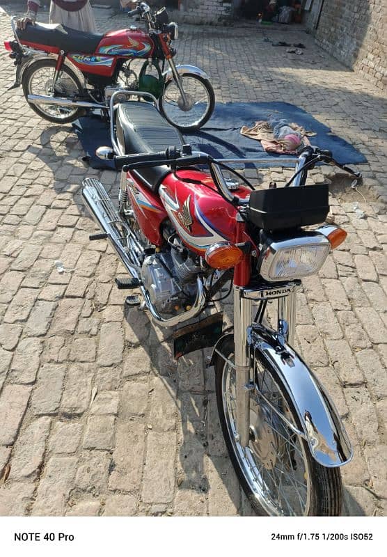 Honda 125 new tir anjan ok 3