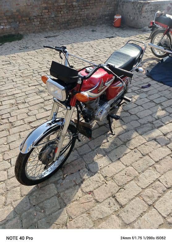 Honda 125 new tir anjan ok 6