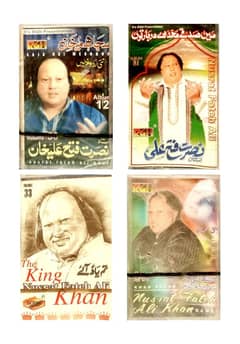 Audio Cassettes of Ustad Nusrat Fateh Ali Khan