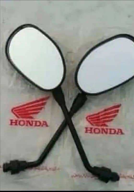 Honda CG 125 Side Mirror Genuine Model 2025 0