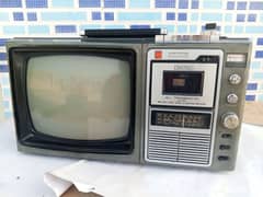 Radio tape recorder TV 3 in 1