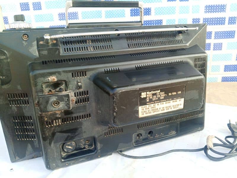 Radio tape recorder TV 3 in 1 6