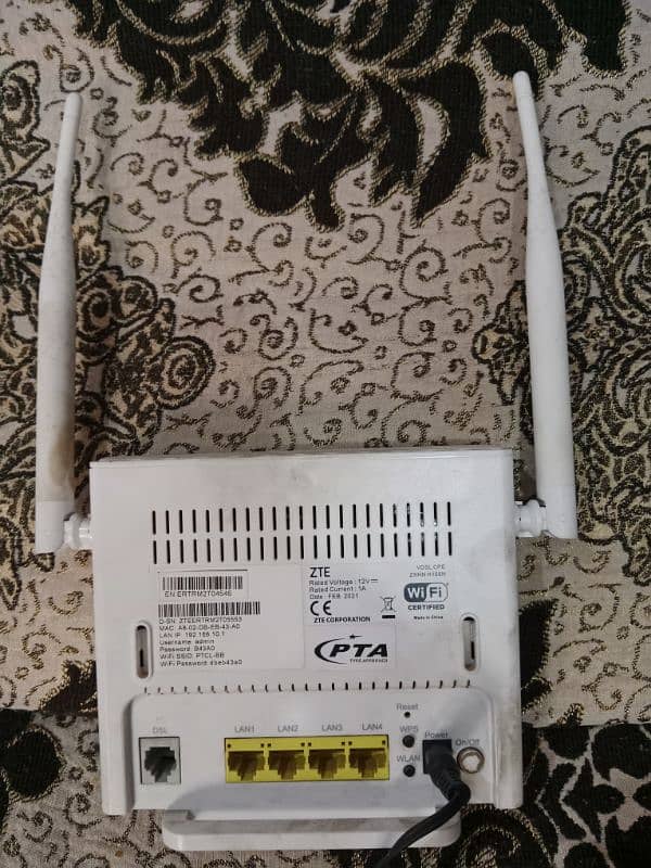 PTCL Modem (internet) 4