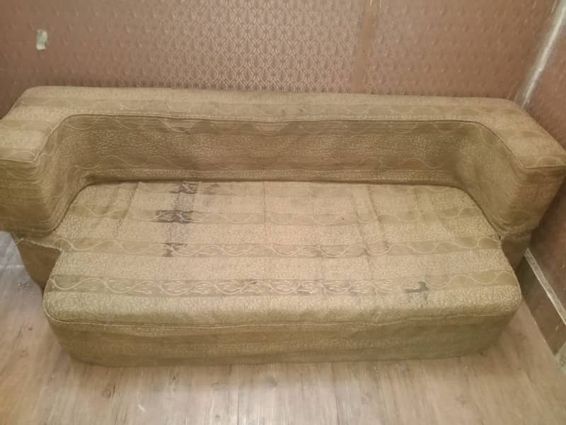 Sofa cum Bed in Good condition only in 6000 2