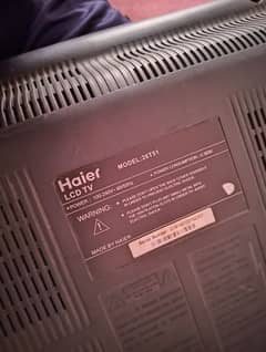 Haier 26" LCD TV 26T51 15k