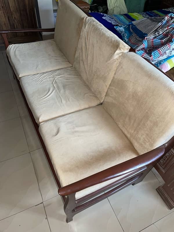 Sofa Set Wooden 1