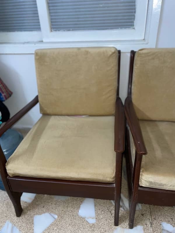 Sofa Set Wooden 2