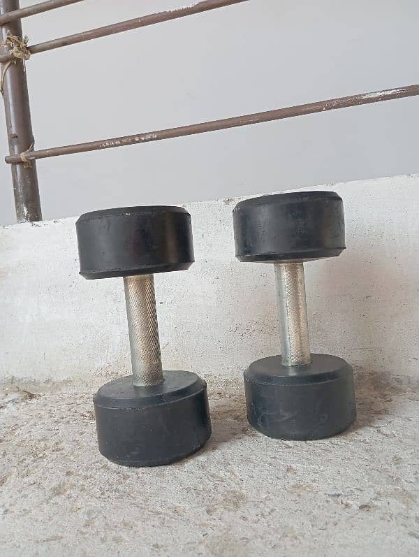 2 x 4kg Dumbels 1