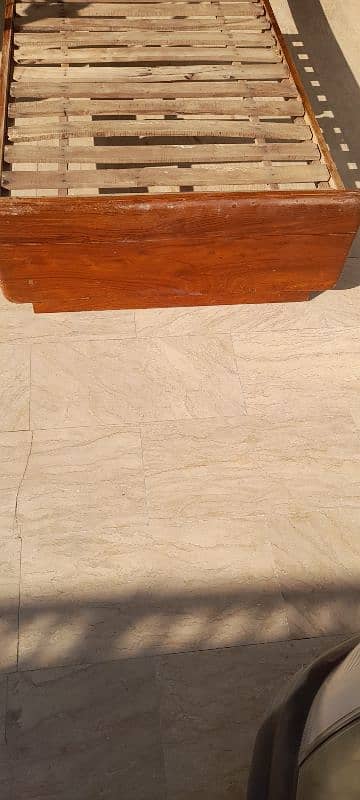 Solid Wood Single Bed for sale 2