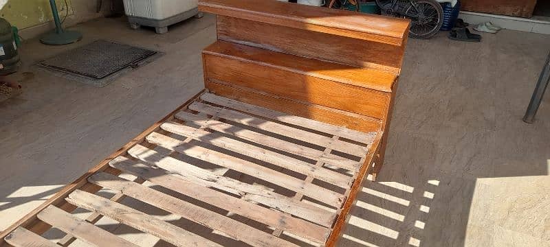 Solid Wood Single Bed for sale 4