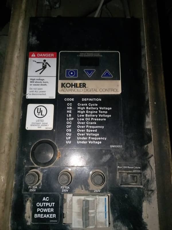 kohler 15 kva 2