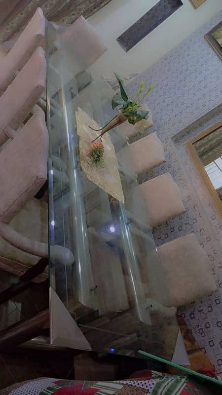 conference table in Heavy glass 0