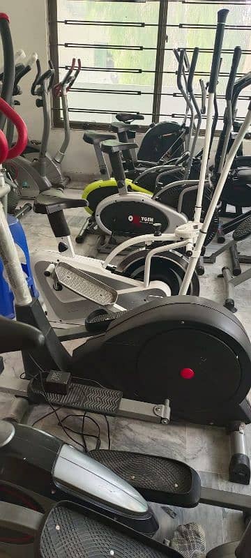 exercise cycle elliptical machine airbike spin magnetic recumbent gym 0