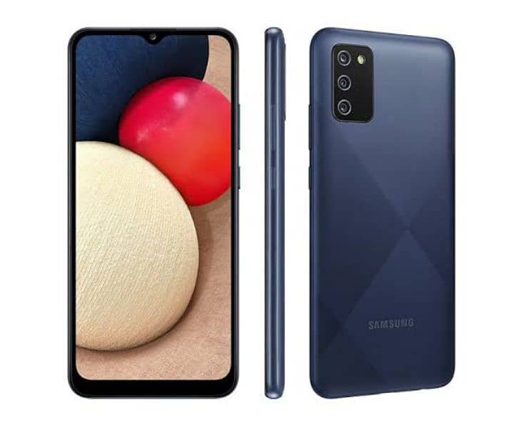 galaxy a02s blue PTA APPROVED 5/10 0