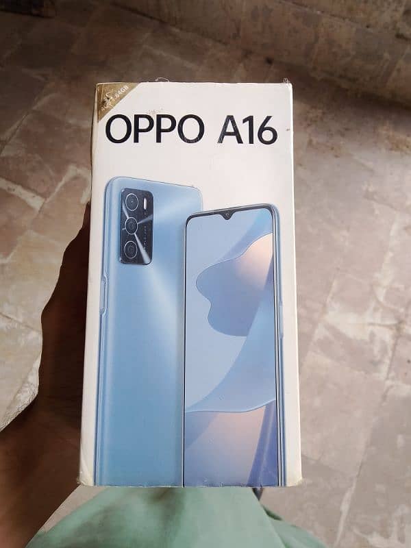 Oppo A16 Memory 4 GB 64 GB Condition A1 New 1