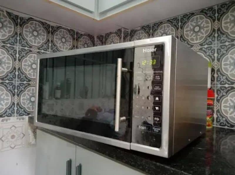 Haier microwave oven brand new condition 0