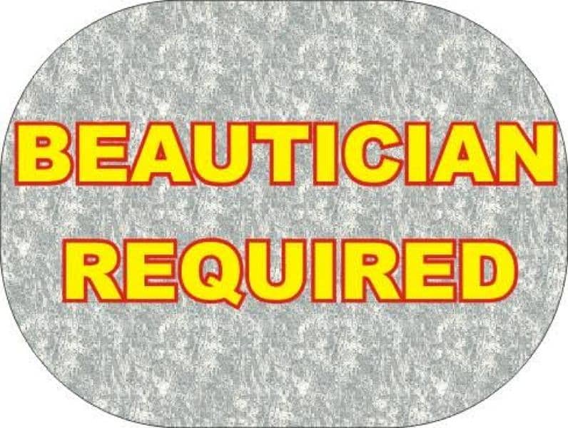 beautician required for Saudia Arabia 0