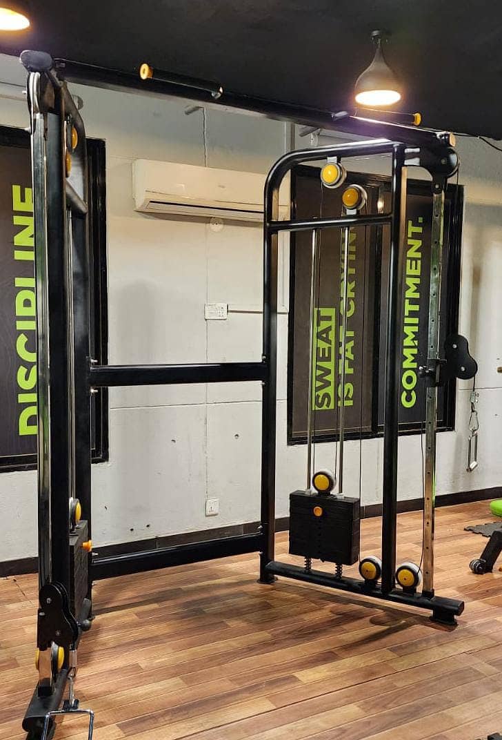 Interlock GymFlooring|Full Gym Setup|Incline Bench Press|Smith Machine 5