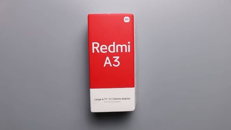 Xiaomi Redmi A3 Box Pack 1